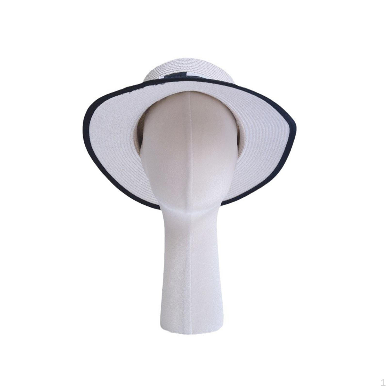 

Mannequin Head Stand Display Multipurpose Prop Home Wig Holder Storage for Hats Shop Velvet