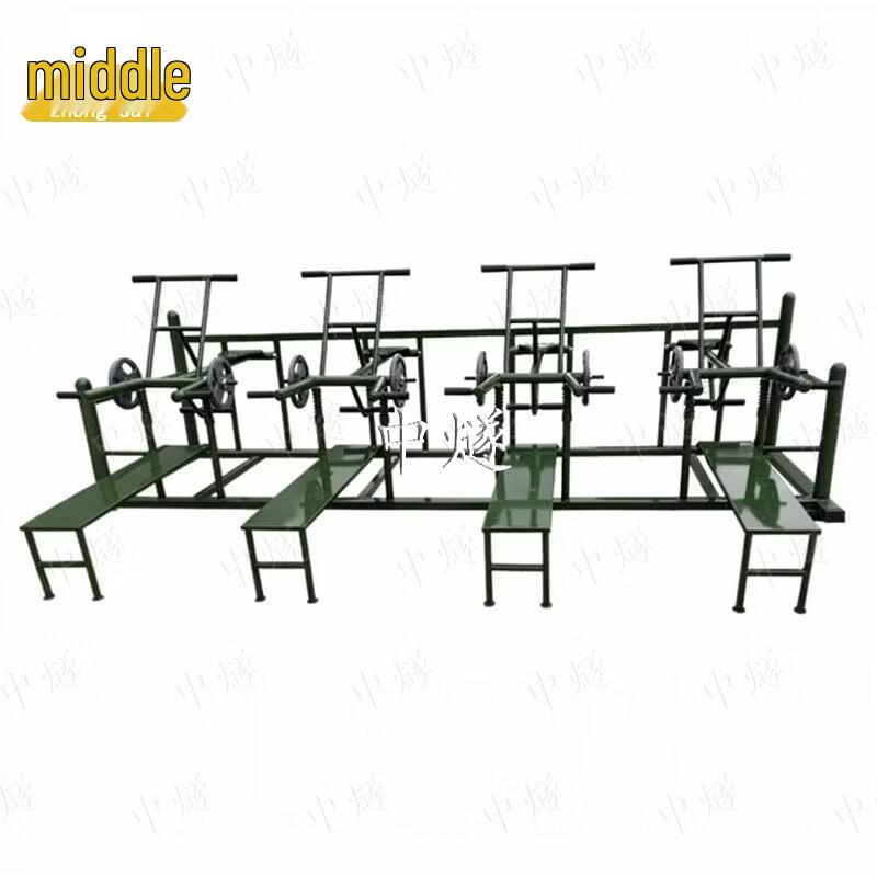 Outdoor Bench Press Strength Training System