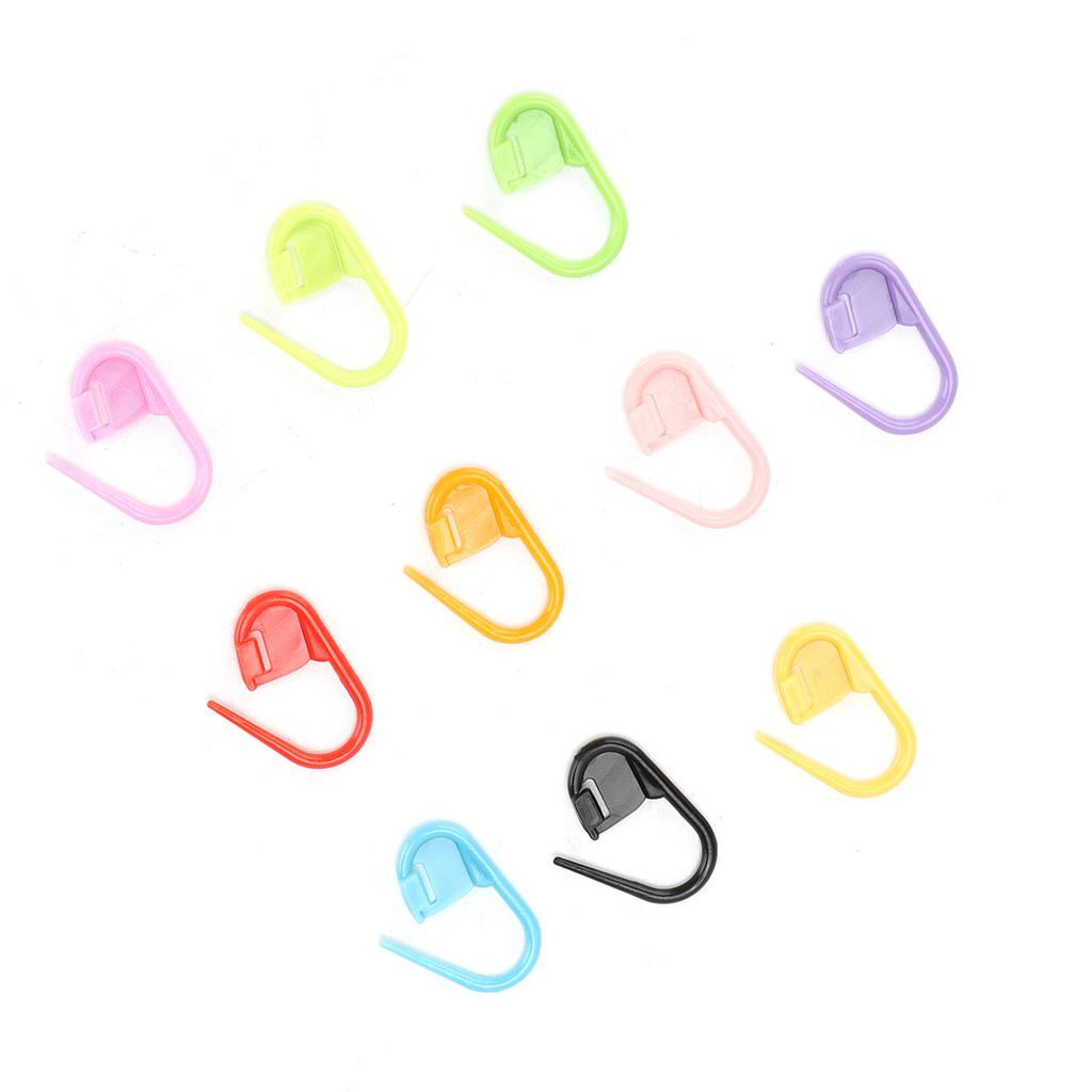 1000Pcs Knitting Markers Plastic Colorful Durable Crochet Clips for Knitting DIY Craft