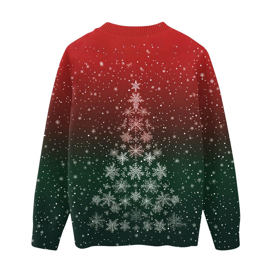 Christmas Day Sweatshirts For Children Boys And Girls Knit Sweater Cute Shirt Fall Crewneck Pullover Tops