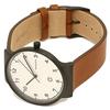 Skagen SKW6297 Wristwatch in White, Black, and Brown [Parallel Import]