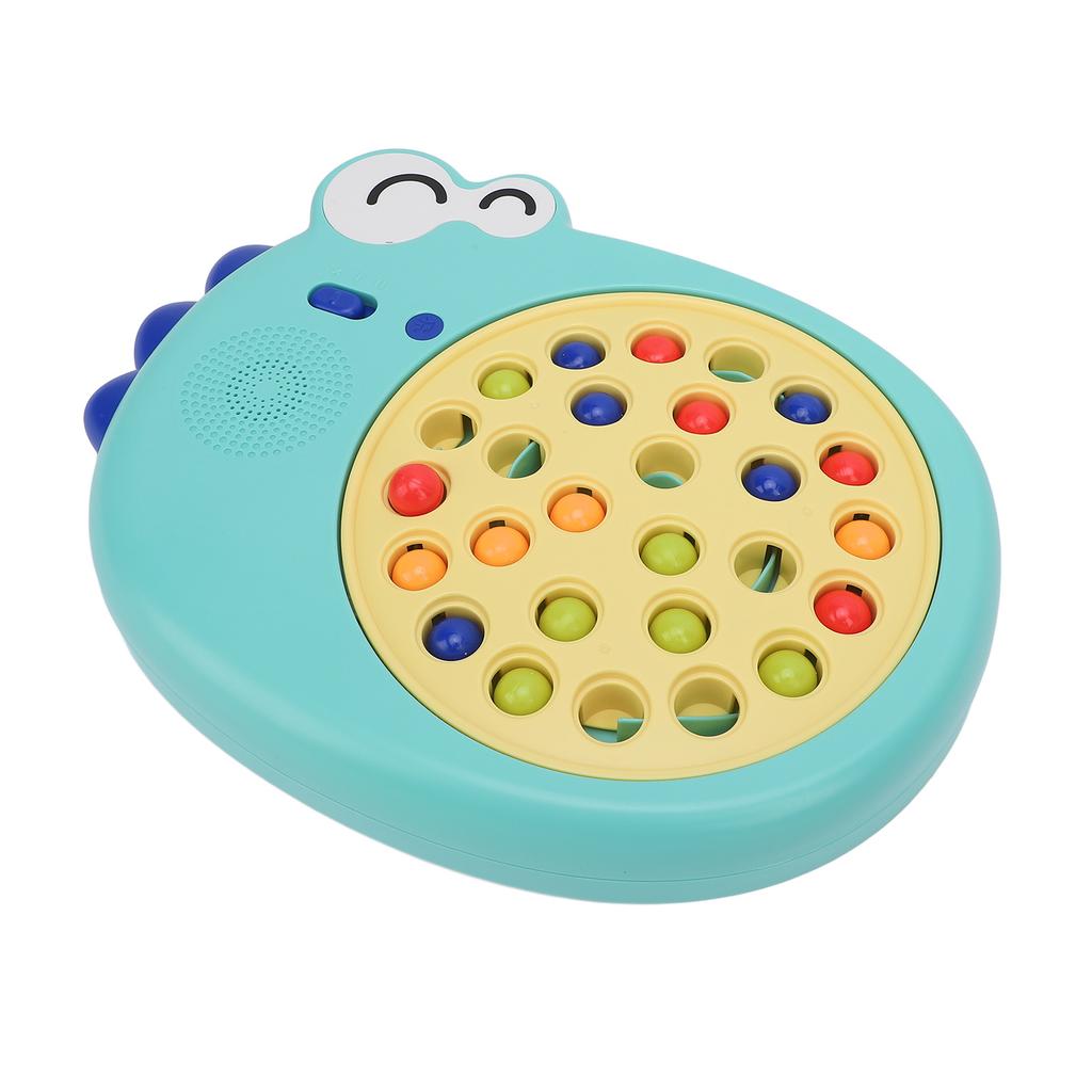 Children Chopstick Learning Toy Dinosaur Board Beads Game Color Sorting Toy for Early Education