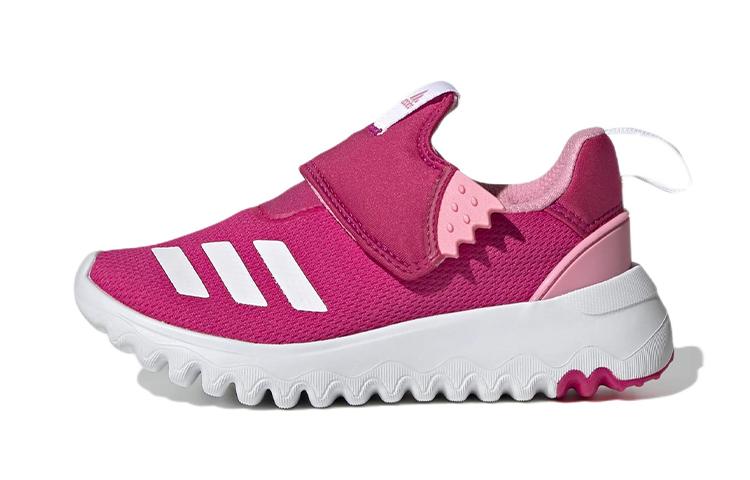 Adidas Suru365 Slip on Comfortable Low top Kids Running Shoes Rose Red Children Aged 3 7 Years Old GY6670 34