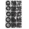 200Pcs 15 Sizes O Rings Assortment Kits Sealing Rubber Rings Gaskets for Automotive Repair, Plumbing and Faucet