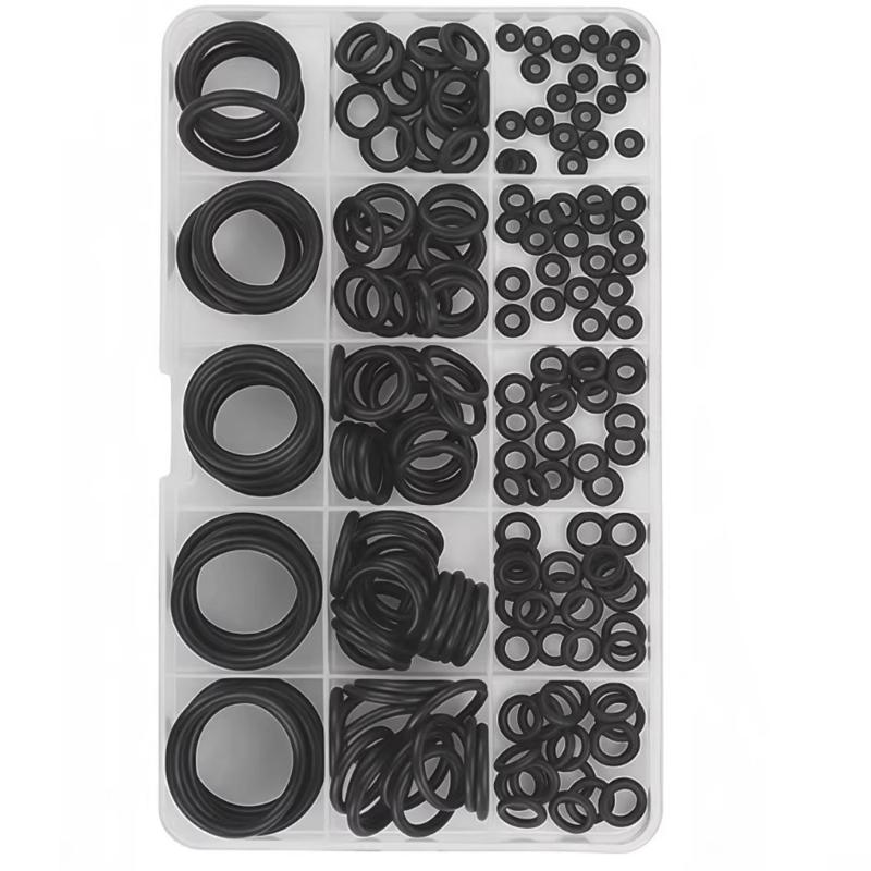 200Pcs 15 Sizes O Rings Assortment Kits Sealing Rubber Rings Gaskets for Automotive Repair, Plumbing and Faucet
