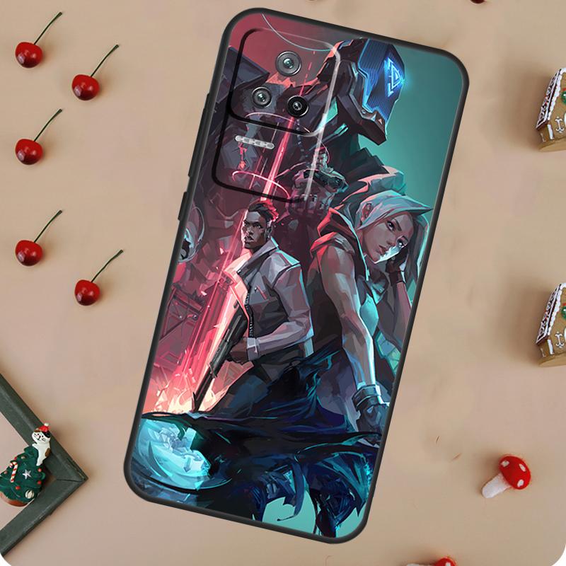 

Valorant Case For Xiaomi 15 14 Ultra 17 Pro Max 14T 15T Pro POCO X7 Pro X5 X6 F5 F6 F7 F8 Ultra Cover POCO X7