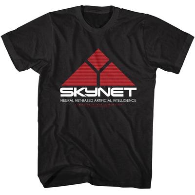 Terminator Skynet Logo Men's T Shirt