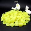 2cm Luminous Resin Stones, 50 Pcs/bag, for Aquarium, Garden, or Courtyard Landscaping