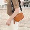 Women Bag Spring And Autumn New Lingge Shoulder Bag Korean Crossbody Bag Fashion Simple Letter Broadband Mobile Phone Bag