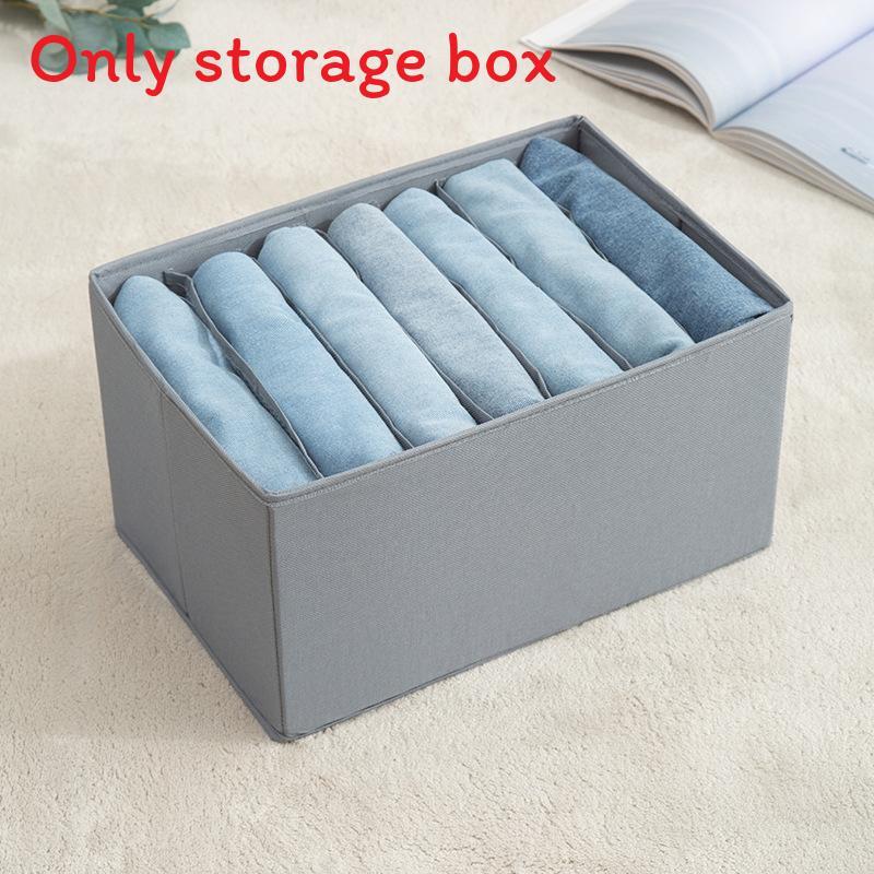 Oxford Cloth Storage Bin With Dividers For Closet And Bedroom Organization