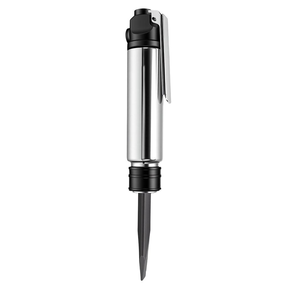 Marine Pneumatic Air Shovel Straight Handle Rust Remover Air Chisel Pneumatic Hammer Shovel Tool with 3 Chisels