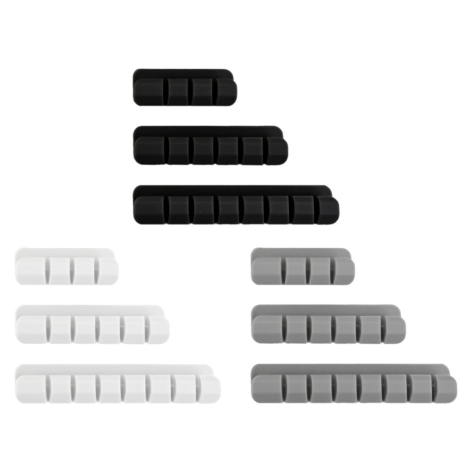 Stylish Silicone Multi Hole Cable Organizer for Clean Desktop Space