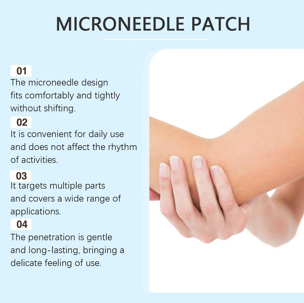 XIMONTH Ízületi Fájdalomcsillapító Mikrotűs Tapasz, gyengéden enyhíti az ízületi és izomzat diszkomfortját és fájdalmát, helyi test- és ízületi ápoló tapasz 4 db