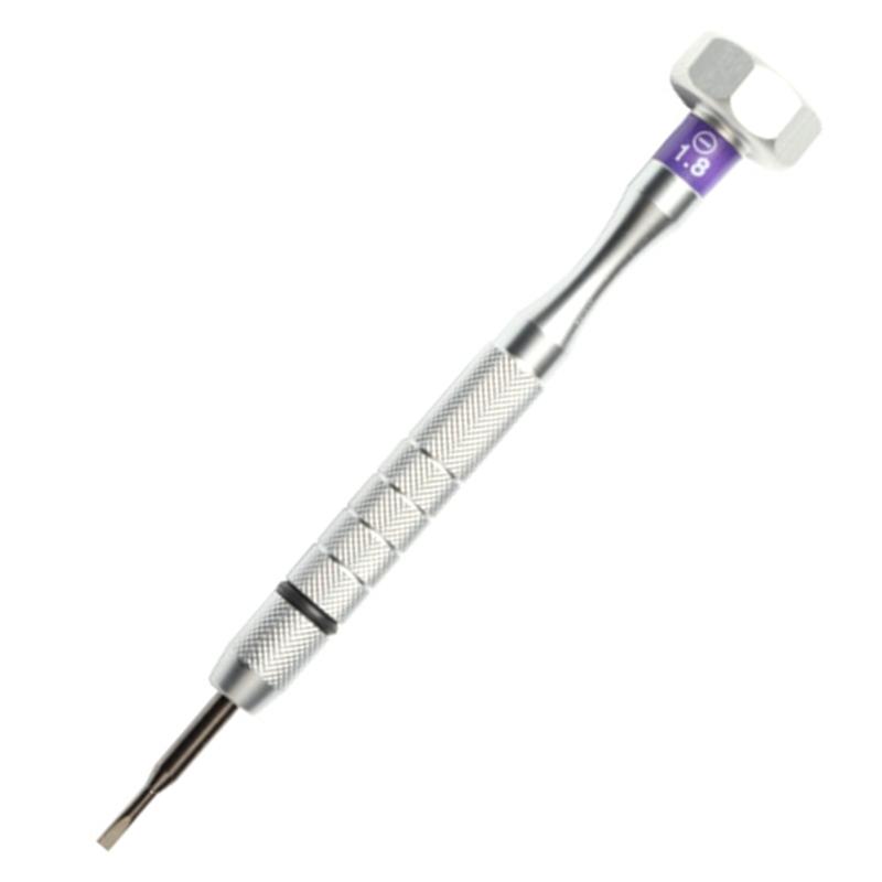 Schraubendreher-Set für Brillenreparatur, rutschfester Griff, Stahlkopf, tragbares Werkzeugset kompatibel für Sonnenbrillenwartung