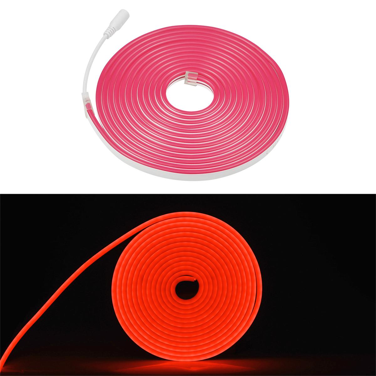 

Светодиодная силиконовая трубка, светодиодная лента DC12V, водонепроницаемая гибкая неоновая веревка, коммерческое DIY режущее наружное освещение