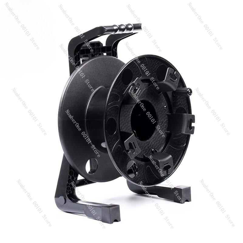 Audio Signal Transmission Cable, Car Video Signal Cable Reel, Portable Winding Reel, Durable Plastic Reel