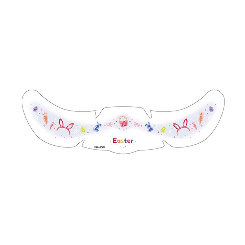 Long Lasting Easter Face Stickers Rabbit Freckle Tattoo Face Temporary Tattoo  Music Festival