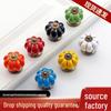 "Colorful Ceramic Pumpkin Style Cartoon Children's Cabinet and Drawer Handle”