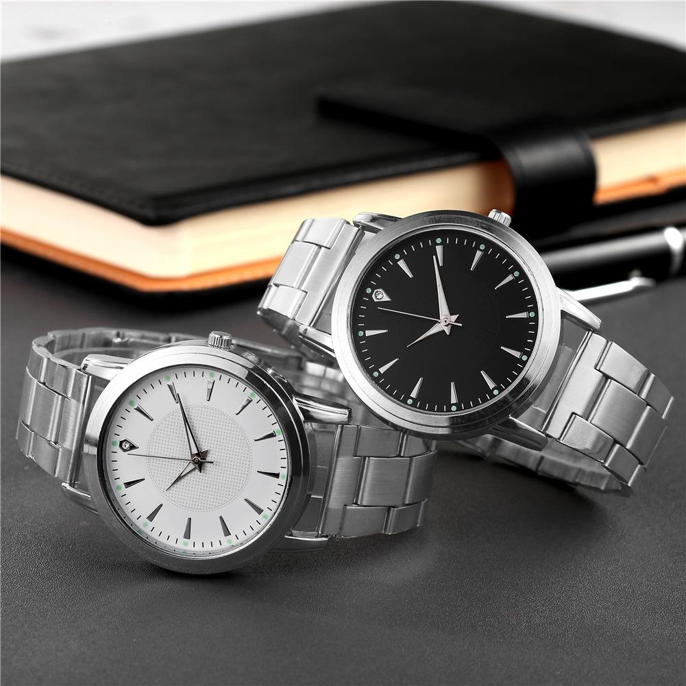 Couple Watch Luminous Steel Belt Watch Women'S Watch Men'S Quartz Watch Men'S Watch