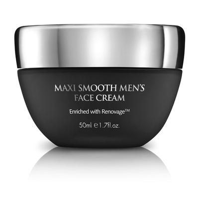 Creme facial hidratante e nutritivo Maxithmooth para homens com vitamina E