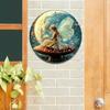 Vintage Fairy Butterfly Metal Poster Wall Decor