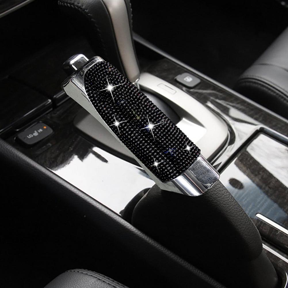 Universal Auto Handbremse Schützen Abdeckung Styling Diamant Strass Dekor Hohe Qualität ABS Anti Slip Bling Auto Zubehör Innen