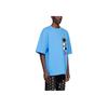 WE11DONE Cartoon Print Loose Fit Round Neck Short Sleeve Drop Shoulder T-Shirt Women T-Shirts WD-TT1-22-650-U-BL