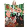 Coperta Calda per Adulti da Campeggio Mort & Phil Mortadelo y Filemón Plaid Coperta in Flanella per Divano Copridivano alla Moda