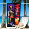 Wolverine Print Beach Towel Design, Soft, Lightweight. for Home Bathroom, Spa, Pool, Yoga, Surfing, Camping, Gift for Family, Friend