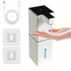380ML/12.8OZ Touchless Wall Mounted Automatic Senor Soap Dispenser 4 Levels Adjustable Hand Sanitizer Pump Dish Washing Machine