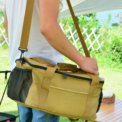 Outdoor Camping Storage Bag Picnic Cookware Utensil Waterproof Hiking Tableware Organizer for