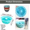 1-12PCS Silicone Cake Pan Nonstick Silicone Cake Molds Baking Cake for Jello Gelatin Cake Brownie and Bread Withstand Temperature from -40℉ to 446℉