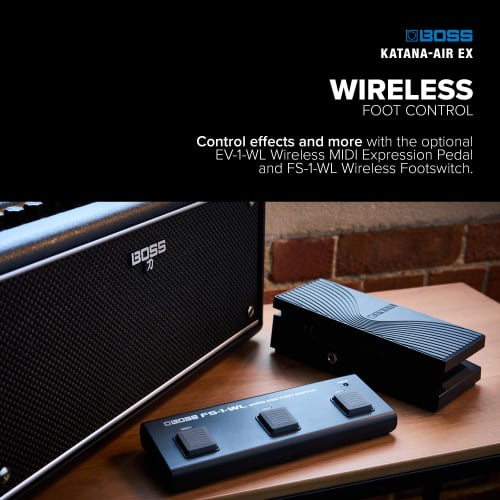 BOSS/KATANA-AIR EX Guitar Amplifier Boss Wireless Desktop Amplifier KTN-AIR EX