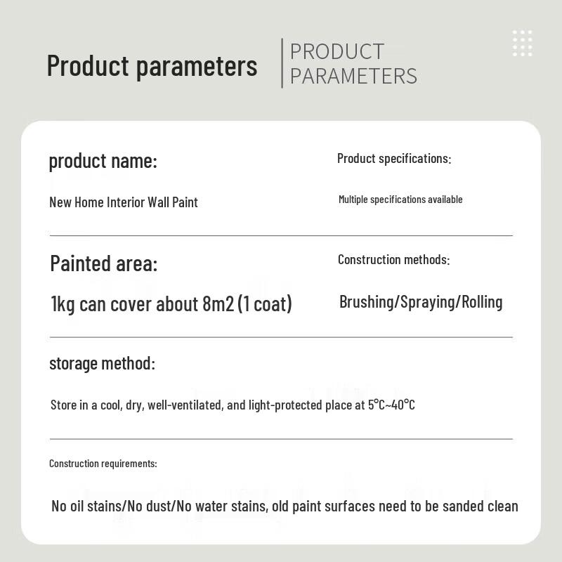 Qianjumei New Home Interior Emulsion Paint