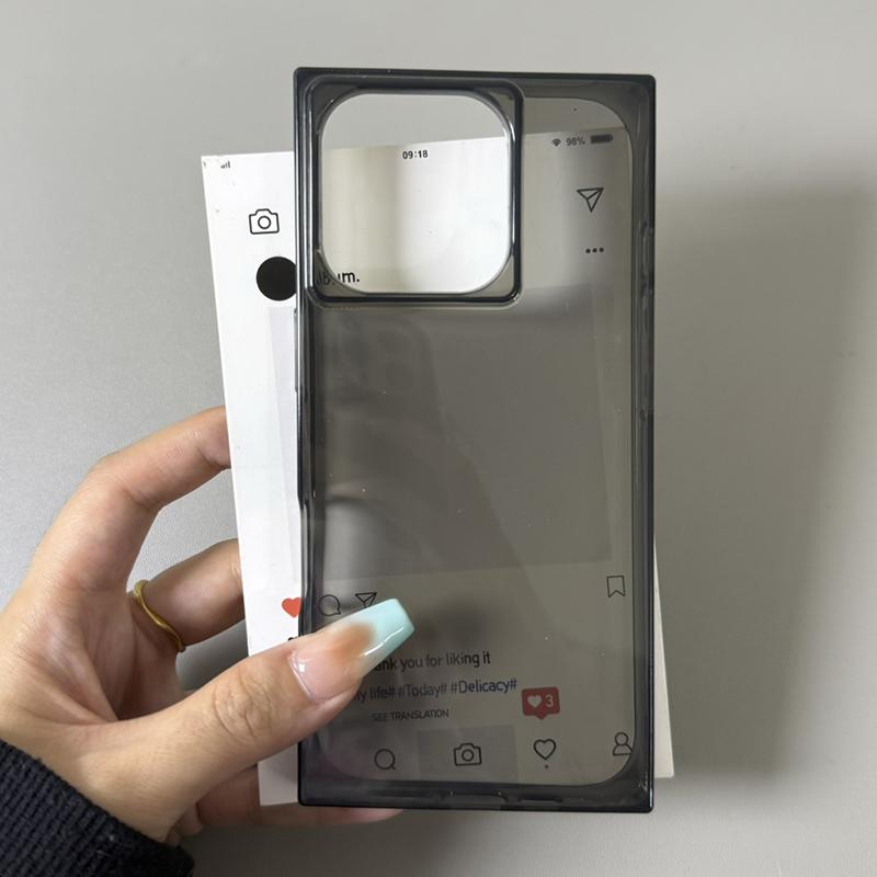 Candy Color Soft Silicone Shockproof Phone Case For iPhone 17 Air 16 15 14 Plus 13 12 11 Pro Max Right Angle Bumper Back Cover