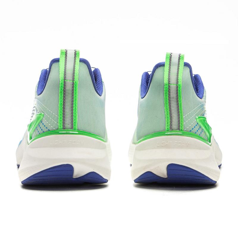Li Ning Kids Kunpeng 3 Comfortable Versatile Non-Slip Durable Low-Top Running Shoes Kids Sneaker Standard-White YKFV098-3