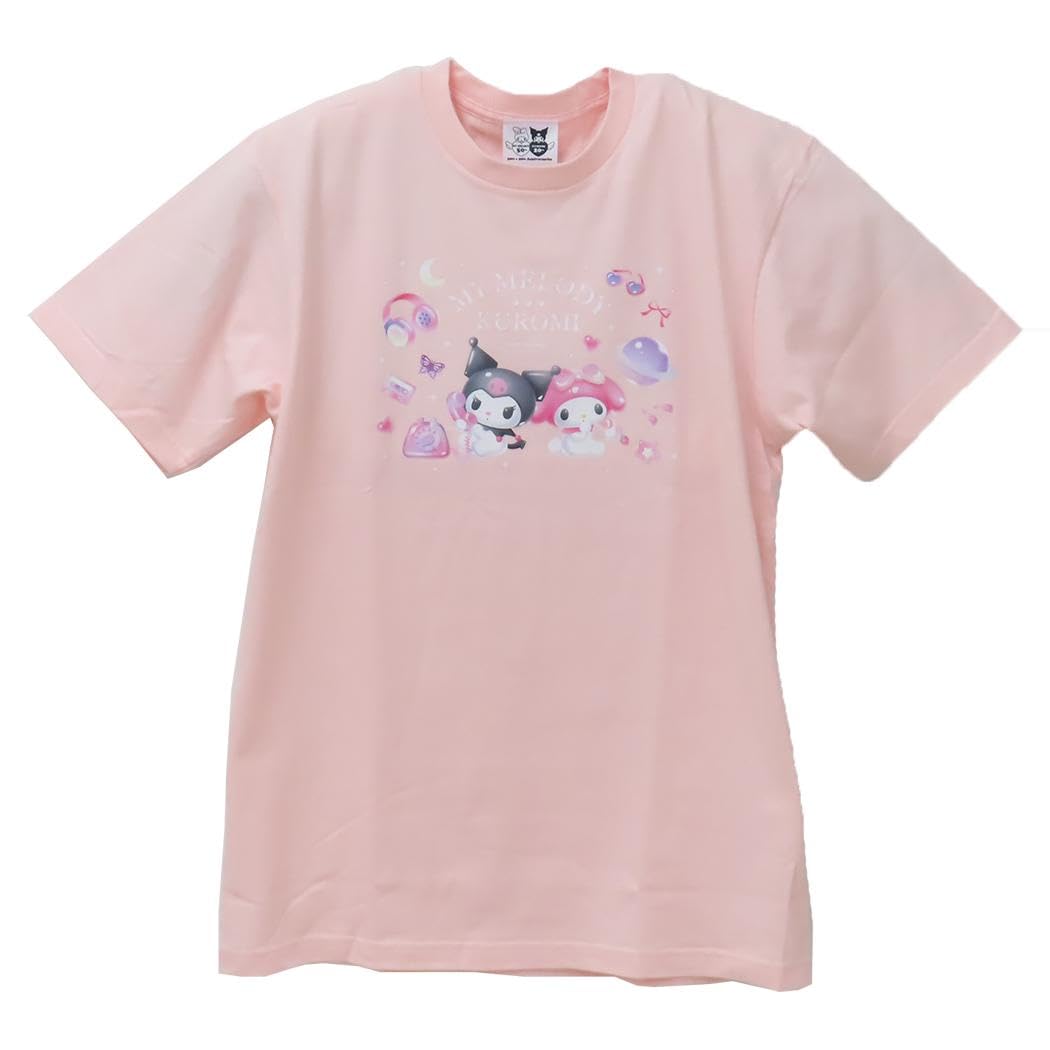 Футболка My Melody Kuromi Pastel Dreamland, Розовый, Размер L