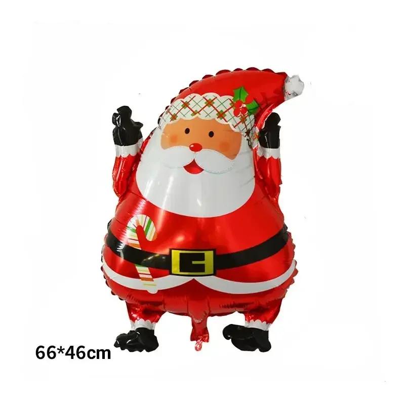 120CM New Style Christmas Cartoon Aluminium Film Balloon Christmas Tree Snowflake Christmas Eve Party Balloon Home Decoration