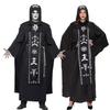 Unisex Zauberer- & Hexenkostüm Robe - Halloween Zauberer- & Vampir-Outfit