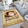 Starring the Japanese Cartoon ONE PIECE Monkey D. Luffy Carpet Is Suitable for Living Room and Bedroom Doormats Office Balcony Decorative Carpet V15