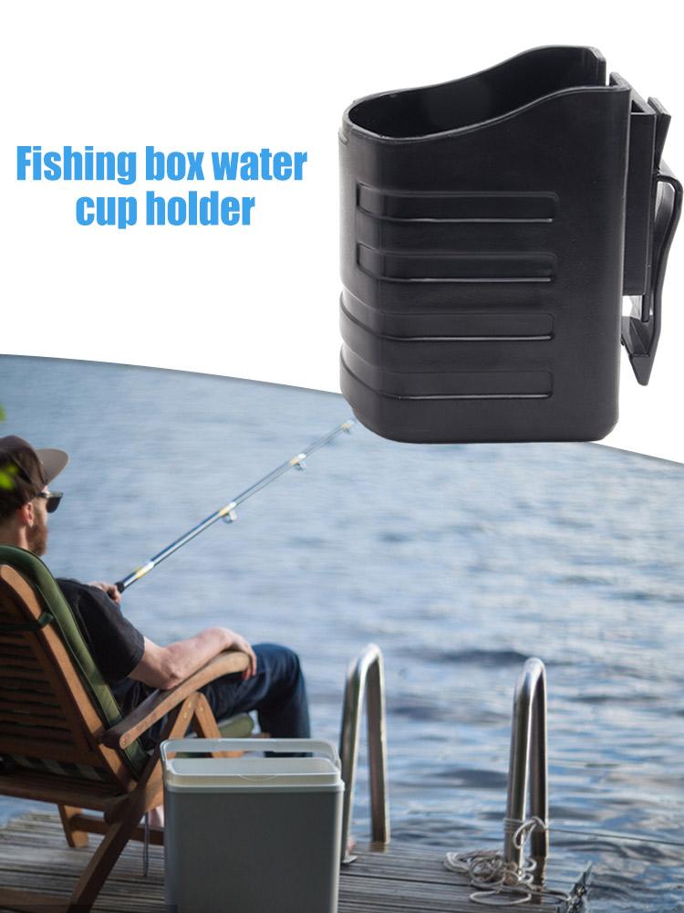 Plastic Cup Holder Easy Installation Fishing Bottle Holder Portable Removable Lightweight Multifunctional Angler Supplies
