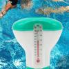 Pool Chlorine Floater Floating Pool Chlorine Dispenser with Thermometer Tablets Dispenser Medicine Floating Accessories