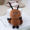 Cartoon Creative Cockroach Plush Keychain With Pp Cotton Fill For Novelty Bag Decor
