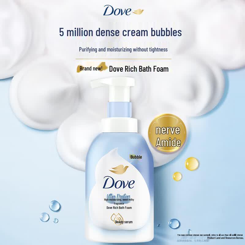 Dove Foaming Shower Mousse Duo Pack