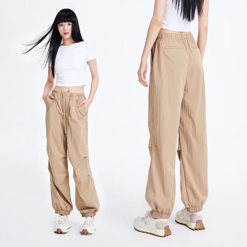 Navigare Women's Loose Fit Cargo Jogger Pants