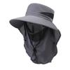 Hat Men's Outdoor Mountaineering Sunshade Fisherman Hat Summer Big Brim Breathable Sunscreen Fishing Hat