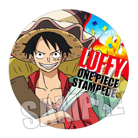 

One Piece Film Stampede Anime Badge Pin Luffy Zoro Nami Wano Kuni Gear 5 Action Figure Collectible Merchandise Cosplay 58mm