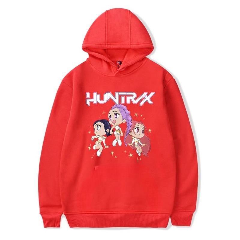 Children's Fashion Hooded Sweatshirt Wizard Sisters Cartoon Character Cute Print Winter Warm Hooded Sportswear