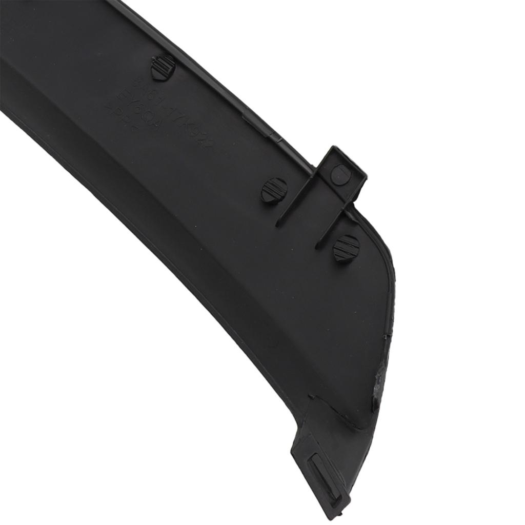 Practical Rear Bumper Tow Hook Eye Cap Cover Tow Hook Eye Cover Black 8A6117K922AB5ZCT For Ford Fiesta 2008-2016