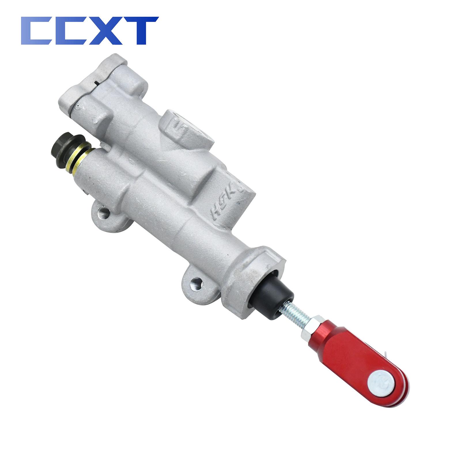 Motorcycle Rear Hydraulic Brake Master Cylinder Pump Rear Brake Pump For Kayo T4 T6 K6 For Honda CR 125R 250R CRF250R CRF450R красный